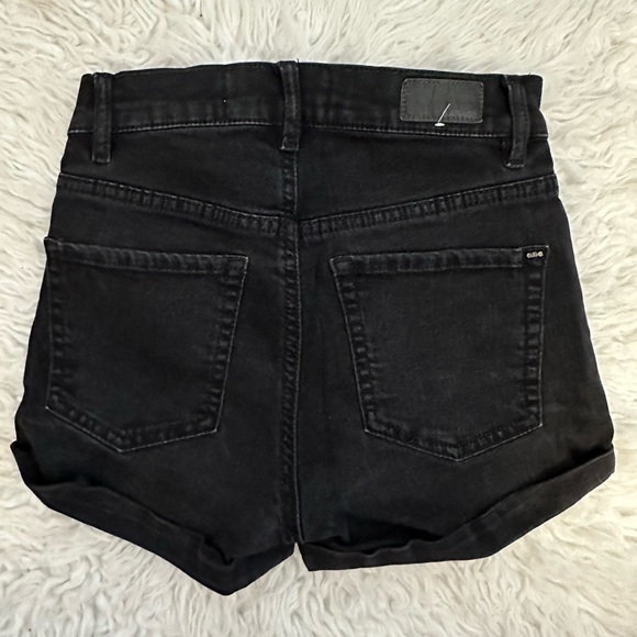 Garage Jean Shorts Black Size 00 - Picture 2 of 3